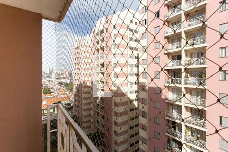 Varanda da Sala de apartamento para alugar com 2 quartos, 56m² em Chácara Califórnia, São Paulo
