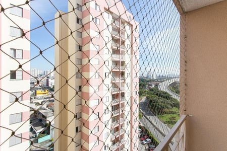 Varanda da Sala de apartamento para alugar com 2 quartos, 56m² em Chácara Califórnia, São Paulo