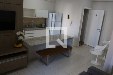 Sala de apartamento para alugar com 2 quartos, 60m² em Jardim Goiás, Goiânia