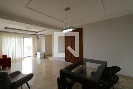 Sala de apartamento à venda com 3 quartos, 144m² em Vila Valparaíso, Santo André