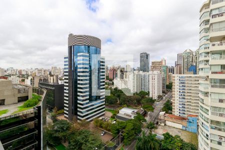 Vista da Sala de apartamento para alugar com 2 quartos, 64m² em Cidade Monções, São Paulo