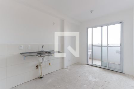 Sala e Cozinha de apartamento para alugar com 2 quartos, 39m² em Vila Guilherme, São Paulo