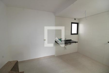Sala/Cozinha de apartamento à venda com 2 quartos, 50m² em Chácara Mafalda, São Paulo
