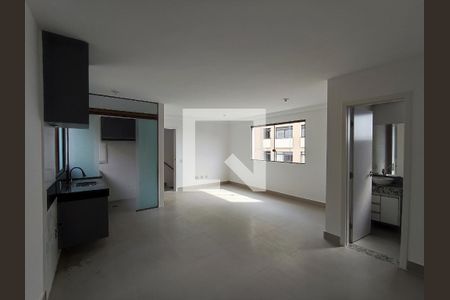 Sala/Cozinha de apartamento para alugar com 2 quartos, 66m² em São Lucas, Belo Horizonte