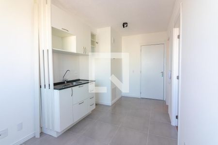 Sala/Cozinha de kitnet/studio para alugar com 1 quarto, 25m² em Santo Amaro, São Paulo