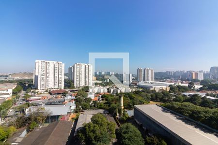 Sala/Cozinha, vista  de kitnet/studio para alugar com 1 quarto, 25m² em Santo Amaro, São Paulo