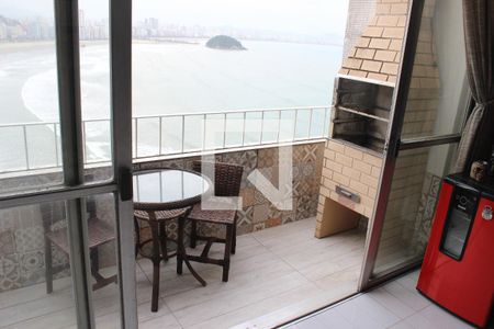 Churrasqueira de apartamento para alugar com 3 quartos, 160m² em Itararé, São Vicente