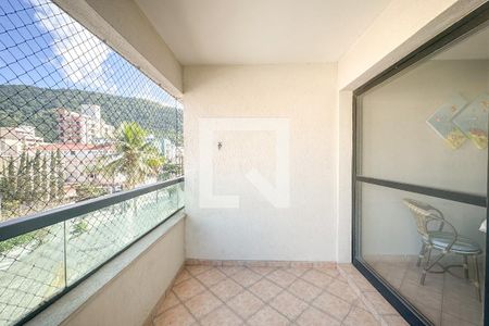 Varanda de apartamento para alugar com 2 quartos, 85m² em Vila Julia, Guarujá