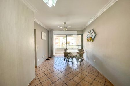 Sala de apartamento para alugar com 2 quartos, 85m² em Vila Julia, Guarujá