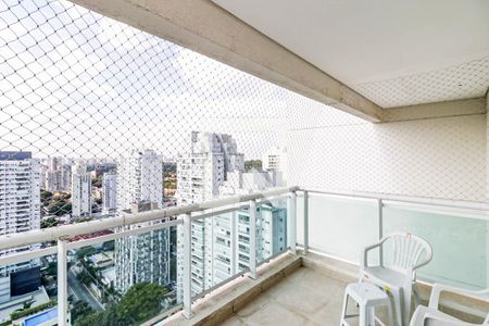Varanda de apartamento para alugar com 1 quarto, 49m² em Jardim Santo Amaro, São Paulo