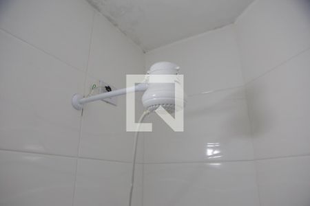 Banheiro de kitnet/studio para alugar com 1 quarto, 23m² em José Menino, Santos