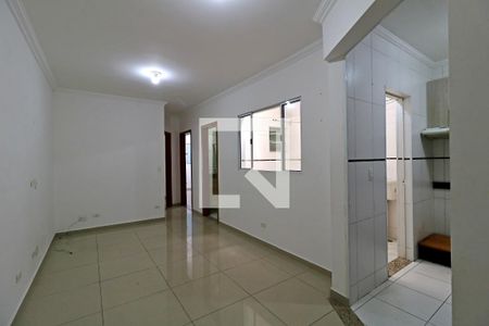 Sala de apartamento para alugar com 2 quartos, 50m² em Vila Camilopolis, Santo André