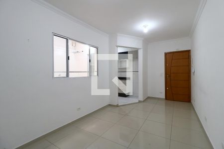 Sala de apartamento para alugar com 2 quartos, 50m² em Vila Camilopolis, Santo André