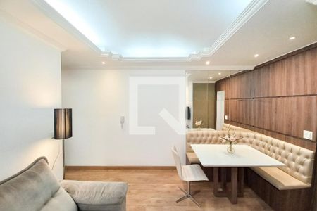 Sala de apartamento à venda com 3 quartos, 68m² em Planalto, Belo Horizonte