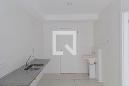 Cozinha e Área de Serviço de apartamento para alugar com 1 quarto, 30m² em Vila Penteado, São Paulo