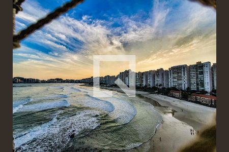 Vista da Sala de apartamento para alugar com 3 quartos, 200m² em Morro do Maluf, Guarujá