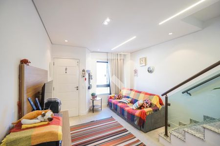 Casa de condomínio à venda com 75m², 2 quartos e 1 vagaSala