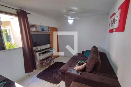 Sala de apartamento para alugar com 2 quartos, 45m² em Residencial Jequitibá, Ribeirão Preto