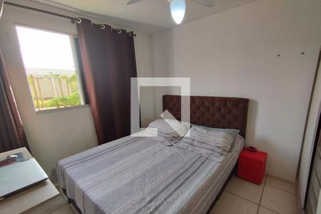 Dormitório 01 de apartamento para alugar com 2 quartos, 45m² em Residencial Jequitibá, Ribeirão Preto