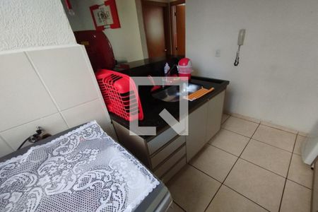 Cozinha - Lavanderia de apartamento para alugar com 2 quartos, 45m² em Residencial Jequitibá, Ribeirão Preto