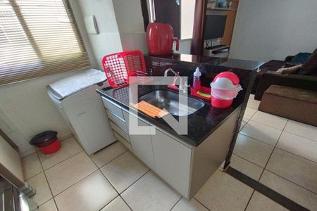 Cozinha - Lavanderia de apartamento para alugar com 2 quartos, 45m² em Residencial Jequitibá, Ribeirão Preto