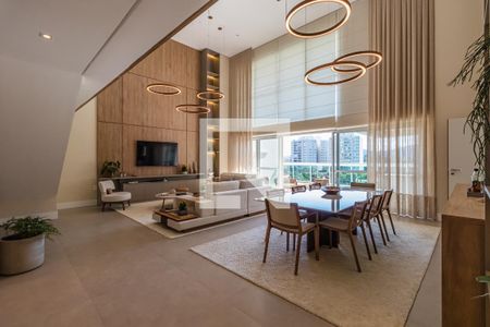 Sala de apartamento à venda com 4 quartos, 338m² em Alphaville Empresarial, Barueri