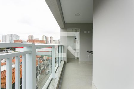 Varanda gourmet de apartamento para alugar com 2 quartos, 67m² em Vila Azevedo, São Paulo