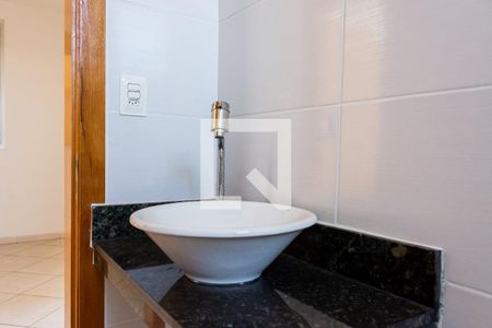 Banheiro - torneira de apartamento à venda com 2 quartos, 52m² em Arvoredo Ii, Contagem