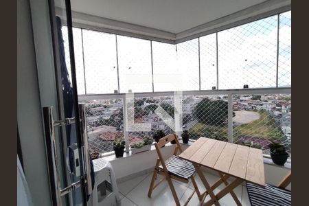 Varanda da Sala de apartamento à venda com 3 quartos, 90m² em Fonte Grande, Contagem