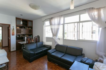 Sala de apartamento à venda com 3 quartos, 70m² em Santo Antônio, Belo Horizonte