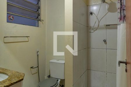 Banheiro de kitnet/studio à venda com 1 quarto, 40m² em República, São Paulo