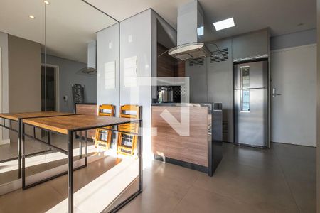 Sala/Cozinha de apartamento à venda com 1 quarto, 49m² em Pinheiros, São Paulo