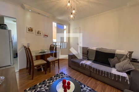 Sala de apartamento à venda com 2 quartos, 52m² em Madre Gertrudes, Belo Horizonte