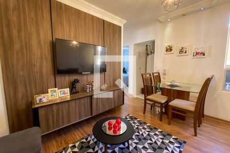 Sala de apartamento à venda com 2 quartos, 52m² em Madre Gertrudes, Belo Horizonte