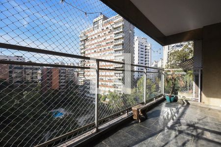 Varanda 2 de apartamento para alugar com 3 quartos, 180m² em Real Parque, São Paulo