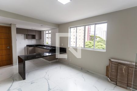 Sala de apartamento à venda com 2 quartos, 111m² em Serra, Belo Horizonte