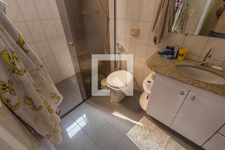 Banheiro suite de apartamento à venda com 4 quartos, 152m² em Jardim Atlântico, Belo Horizonte