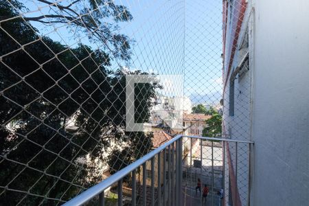 Vista da Sala de apartamento para alugar com 2 quartos, 59m² em Estácio, Rio de Janeiro