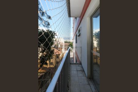 Varanda da Sala de apartamento para alugar com 2 quartos, 59m² em Estácio, Rio de Janeiro