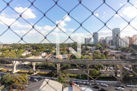 Varanda, vista  de apartamento à venda com 2 quartos, 70m² em Campo Belo, São Paulo
