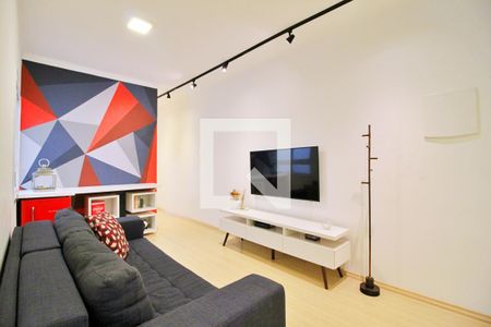 Sala de apartamento à venda com 2 quartos, 110m² em Vila Alpina, Santo André