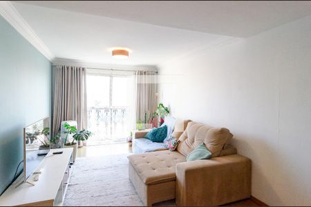 Sala de apartamento à venda com 3 quartos, 78m² em Vila Campestre, São Paulo