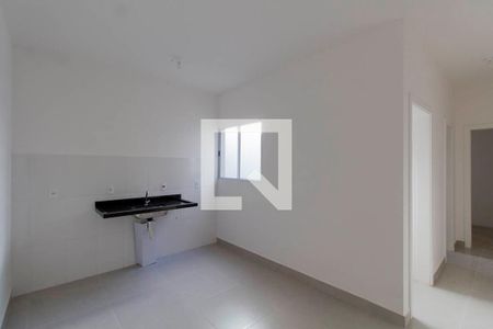 Sala e Cozinha Integrada de apartamento para alugar com 1 quarto, 34m² em Vila Granada, São Paulo