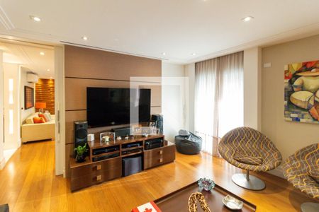 Sala de TV de apartamento à venda com 4 quartos, 342m² em Vila Mariana, São Paulo