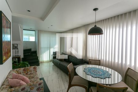Sala de apartamento à venda com 2 quartos, 165m² em Santa Efigênia, Belo Horizonte