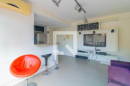 Sala de apartamento à venda com 2 quartos, 100m² em Jardim Botânico, Porto Alegre