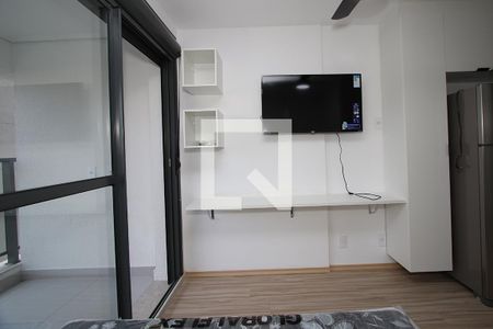 Studio - Quarto e Cozinha de kitnet/studio para alugar com 1 quarto, 26m² em Pinheiros, São Paulo