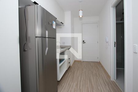 Studio - Quarto e Cozinha de kitnet/studio para alugar com 1 quarto, 26m² em Pinheiros, São Paulo