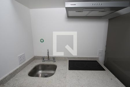 Studio - Quarto e Cozinha de kitnet/studio para alugar com 1 quarto, 26m² em Pinheiros, São Paulo