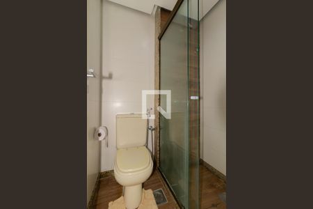 Detalhe do banheiro social  de apartamento à venda com 1 quarto, 45m² em Lagoa, Rio de Janeiro